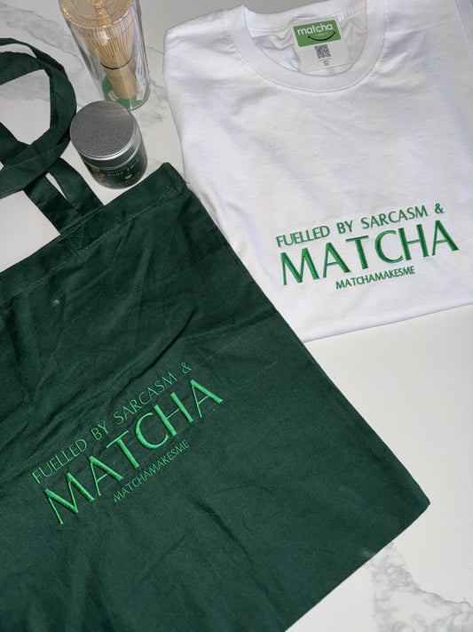 Fuelled by Matcha Tote